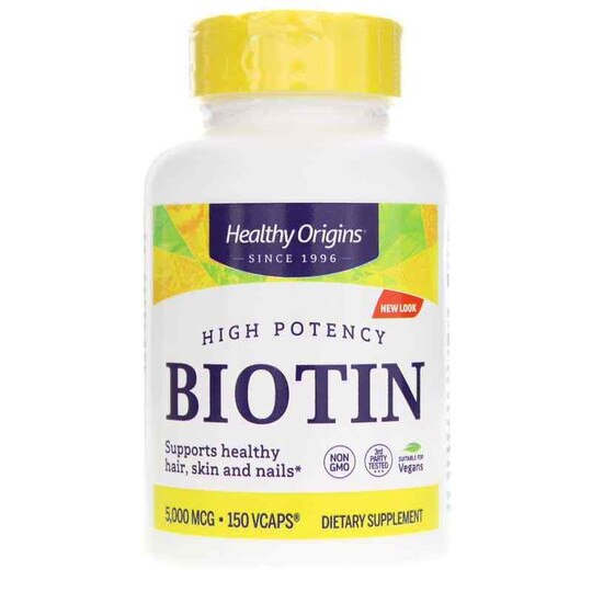 Biotin 5000 Mcg High Potency, HLO
